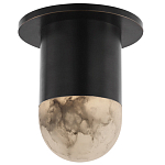 Потолочный светильник светодиодный с плафоном из натурального камня Purgatory варинант исполнения - 5 | Loft Concept в Брянске