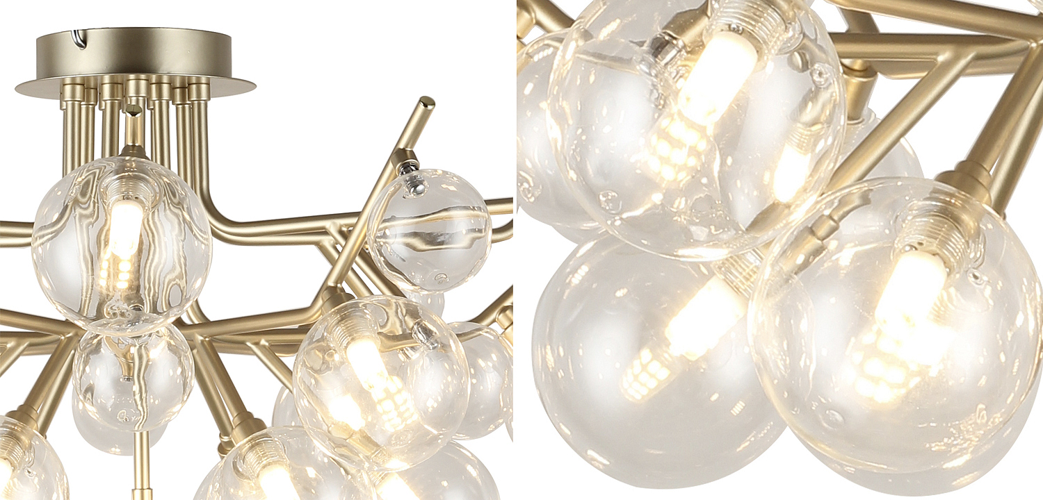 Люстра Berries Chandelier Flower clear 18 - Loft-Concept в Брянске