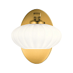  Бра с круглым плафон из матового белого стекла Kichler варинант исполнения - 7 | Loft Concept в Брянске