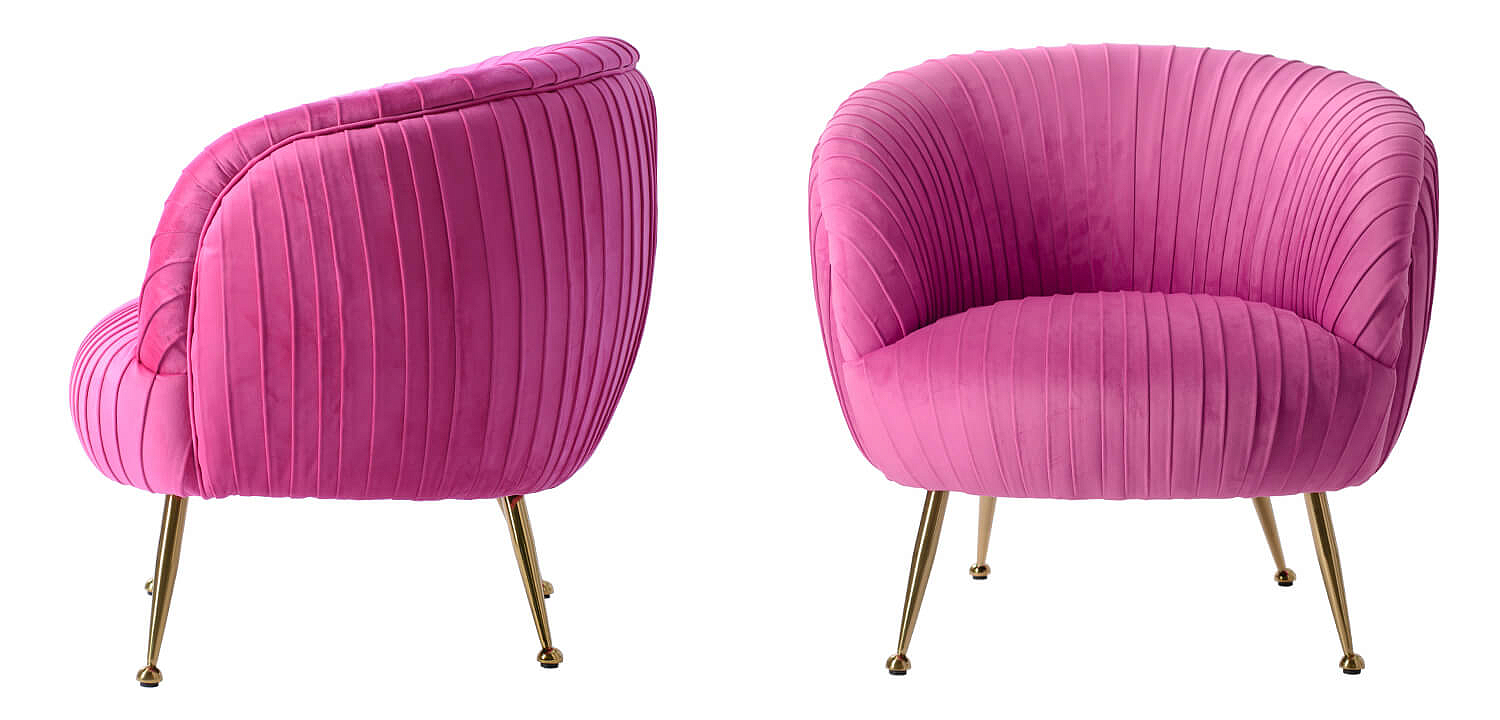 Кресло SOUFFLE CHAIR pink velor Кресло SOUFFLE CHAIR pink velor - Loft-Concept в Брянске
