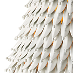 Подвесной светильник белый металлический в форме колокола White Natural Lines варинант исполнения - 1 | Loft Concept в Брянске