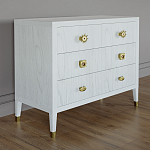 Бельевой Комод с 4 ящиками Elsa Dreams White варинант исполнения - 1 | Loft Concept в Брянске