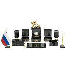 Настольный письменный набор из нефрита в подарочной коробке Victorious варинант исполнения - 1 | Loft Concept в Брянске