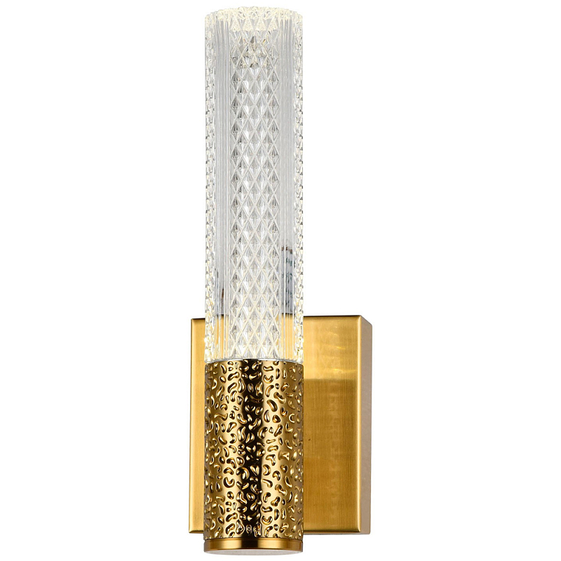 Бра латунь Dew Drops Tube Brass Wall Lamp Латунь Прозрачный Бра латунь Dew Drops Tube Brass Wall Lamp Латунь Прозрачный в Брянске | Loft Concept