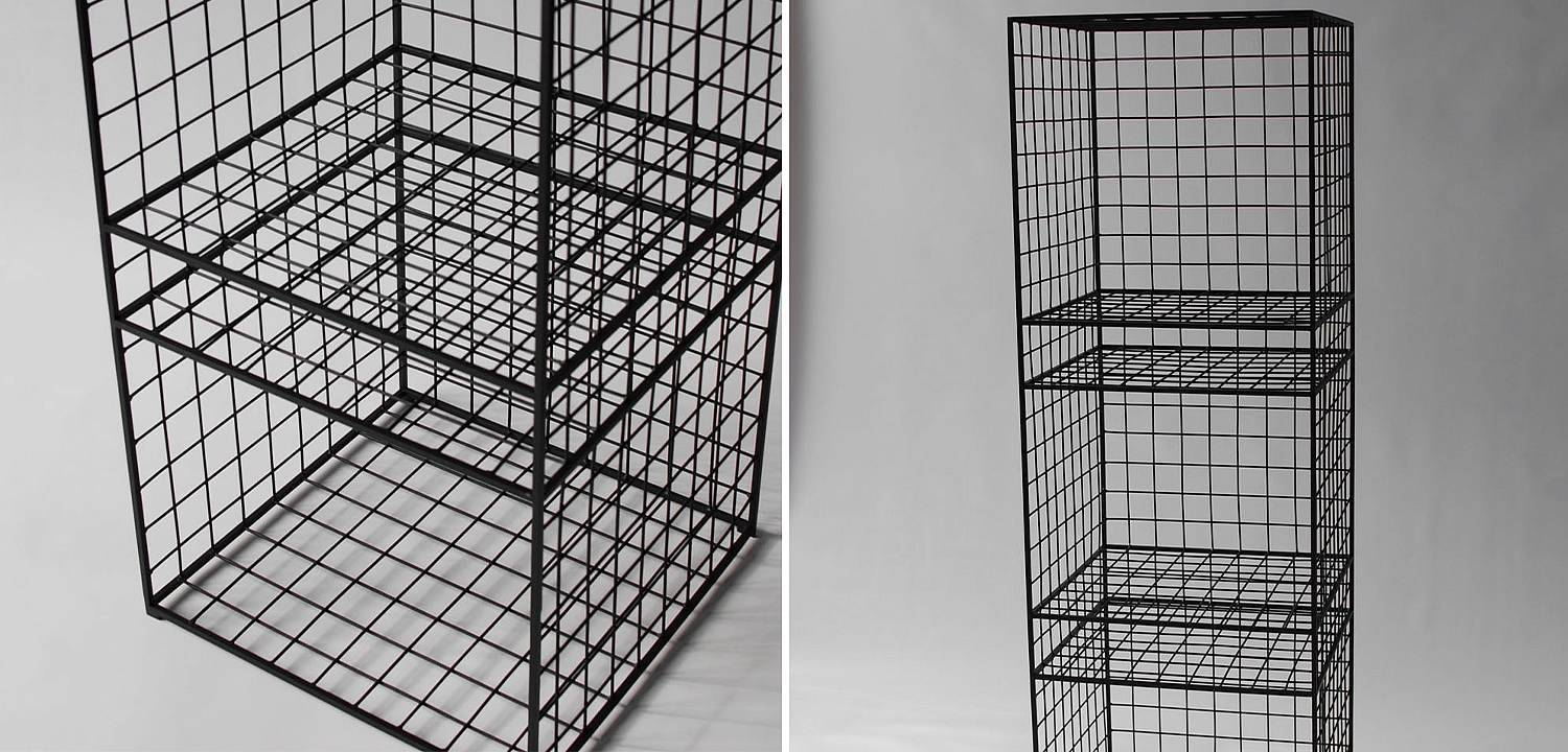 Стеллаж Higgs Industrial Metal Rust Rack Стеллаж Higgs Industrial Metal Rust Rack - Loft-Concept в Брянске