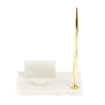 Подставка для телефона с ручкой из натурального камня креноид Natural Stone Stand варинант исполнения - 2 | Loft Concept в Брянске