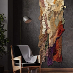 Тканый вручную абстрактный гобелен Коралловый риф Coral reef варинант исполнения - 1 | Loft Concept в Брянске