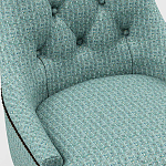 Мебельная ткань Шенилл бирюзовый цвет 142 см T4-61 варинант исполнения - 7 | Loft Concept в Брянске