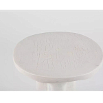 Дизайнерский журнальный стол белый на 3-х ножках в виде ступней African table варинант исполнения - 2 | Loft Concept в Брянске