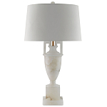 Настольная лампа с основанием в форме урны Piercing Stone варинант исполнения - 2 | Loft Concept в Брянске