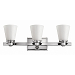 Бра для ванных комнат с белыми стеклянными конусными плафонами Hinkley варинант исполнения - 1 | Loft Concept в Брянске