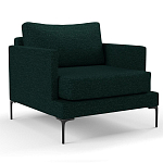 Мебельная ткань Шенилл темно-зеленый цвет 138 см T4-36 варинант исполнения - 11 | Loft Concept в Брянске