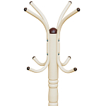 Вешалка напольная бежевая с 4-мя металлическими крючками Noble Branches варинант исполнения - 2 | Loft Concept в Брянске