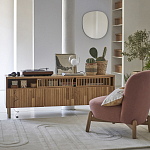 Кресло на деревянных ножках Olguin Pink Chair варинант исполнения - 5 | Loft Concept в Брянске