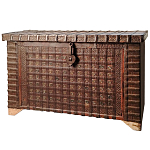 Большой Этнический сундук с металлическим декором  варинант исполнения - 3 | Loft Concept в Брянске