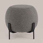 Пуф в ткани букле темно-серого цвета Pikelet варинант исполнения - 2 | Loft Concept в Брянске