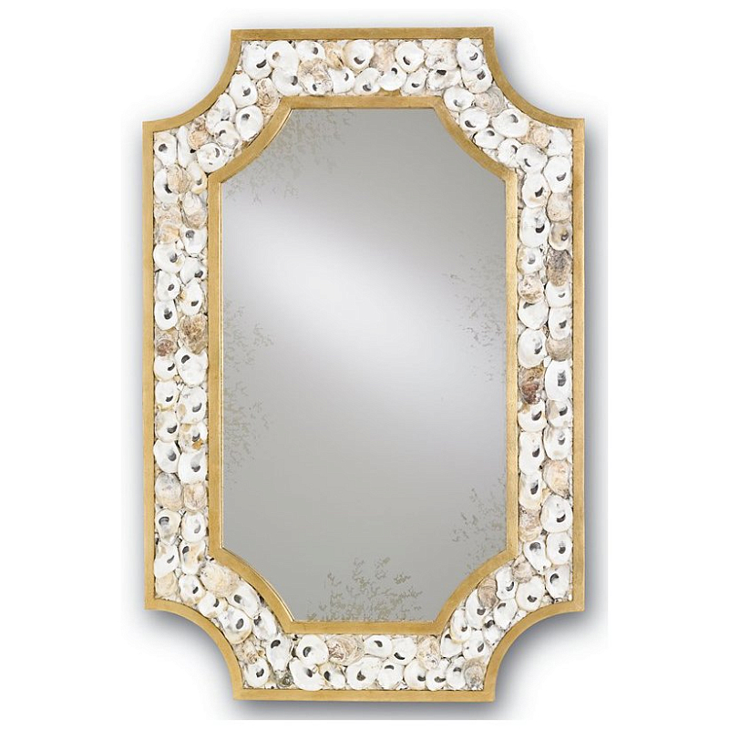 Зеркало Margate Mirror Бежево-серый Золотой в Брянске | Loft Concept 