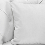 Кресло низкое с мягкой обивкой из велюра на 4-х ножках из массива березы Sophie Armchair white варинант исполнения - 7 | Loft Concept в Брянске