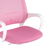 Офисное кресло с основанием из белого пластика Desk chairs Pink варинант исполнения - 6 | Loft Concept в Брянске