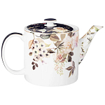 Чайный сервиз из фарфора с цветочным принтом на 6 персон 14 предметов Garden Whisper Porcelain Set  варинант исполнения - 1 | Loft Concept в Брянске