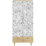 Шкаф с принтом Cotton варинант исполнения - 2 | Loft Concept в Брянске