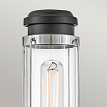 Бра для ванных комнат с прозрачным цилиндрическим плафоном на круглом основании Hinkley варинант исполнения - 8 | Loft Concept в Брянске