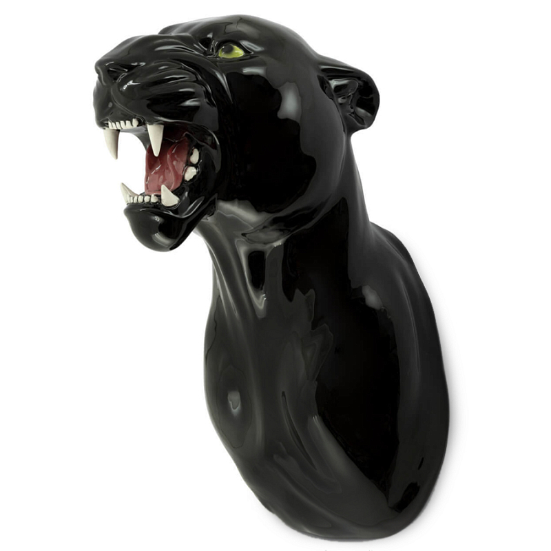 Аксессуар на стену Пантера Abhika LEOPARD HEAD HANGING Черный Аксессуар на стену Пантера Abhika LEOPARD HEAD HANGING Черный в Брянске | Loft Concept