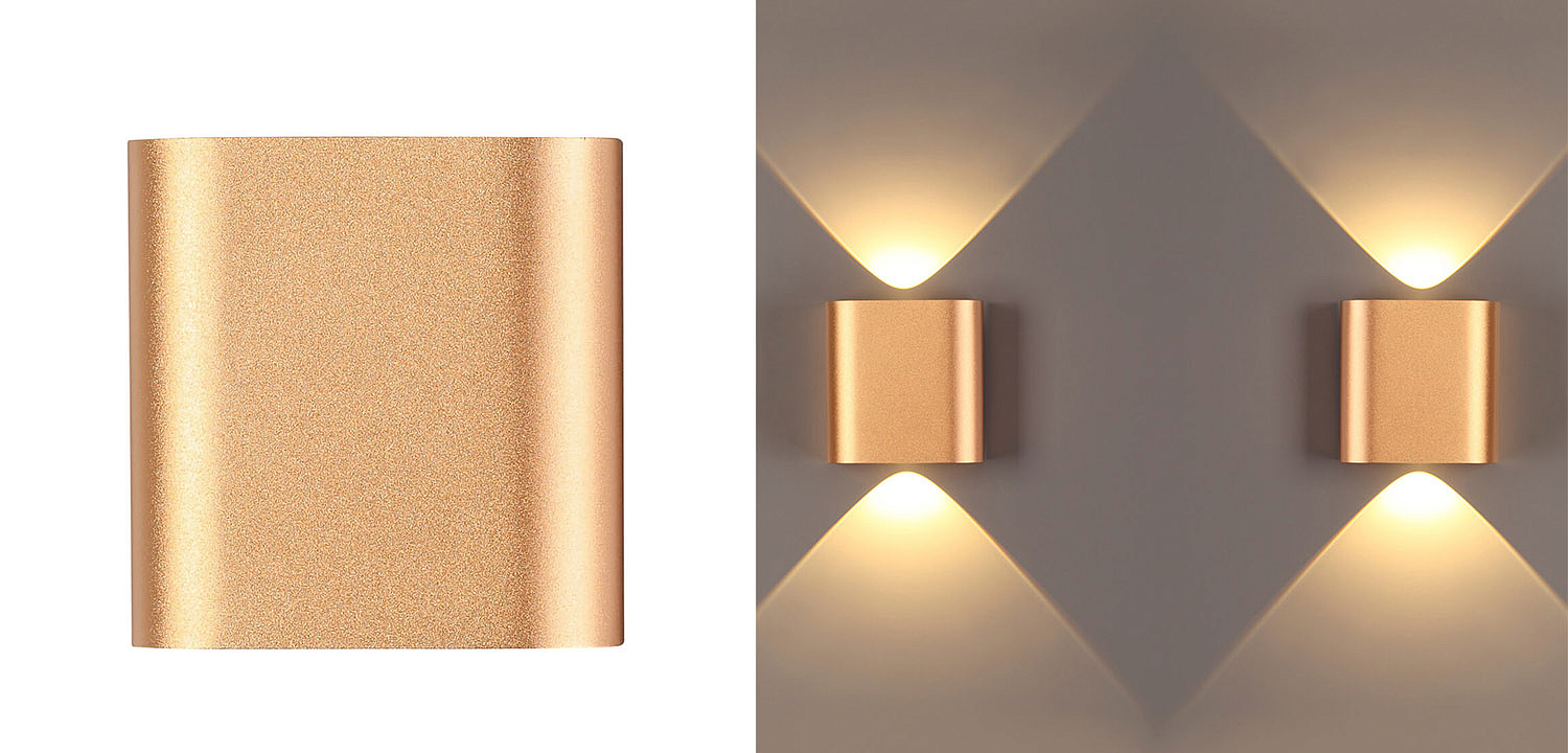 Бра Obverse Gold Square Wall lamp Бра Obverse Gold Square Wall lamp - Loft-Concept в Брянске