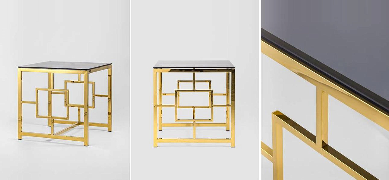 Стол приставной Milan Tables Gold Стол приставной Milan Tables Gold - Loft-Concept в Брянске