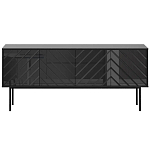 Длинная тумба с зеркальным декором Serena варинант исполнения - 3 | Loft Concept в Брянске