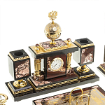 Настольный письменный набор из яшмы Manager Organizer варинант исполнения - 5 | Loft Concept в Брянске