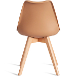 Стул с мягким сиденьем Arvika Latte варинант исполнения - 4 | Loft Concept в Брянске