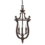 Люстра подвесная бронзового цвета в классическом стиле Hinkley варинант исполнения - 1 | Loft Concept в Брянске