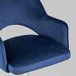 Кресло для компьютерного стола Veloury Blue варинант исполнения - 7 | Loft Concept в Брянске