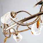 Люстра с хрустальными плафонами и декором Alvere Crystal Chandelier варинант исполнения - 4 | Loft Concept в Брянске