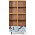 Широкий стеллаж с принтом Elise Rack варинант исполнения - 8 | Loft Concept в Брянске