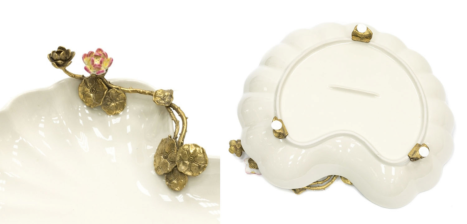 Блюдо Dish White Shell Блюдо Dish White Shell - Loft-Concept в Брянске