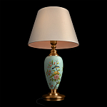 Настольная лампа голубая с изображением птиц Slip Away варинант исполнения - 4 | Loft Concept в Брянске