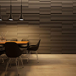 Гипсовая 3D Панель M-07 варинант исполнения - 1 | Loft Concept в Брянске