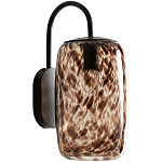 Бра с плафоном из янтарного стекла Amber Olmos Wall Lamp варинант исполнения - 1 | Loft Concept в Брянске