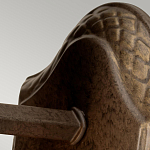 Бра для ванных комнат с прозрачным стеклянным плафоном в форме ананаса и декоративным основанием с рельефным узором Hinkley варинант исполнения - 7 | Loft Concept в Брянске