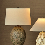 Настольная лампа с текстурным узором Movement of Smooth Lines варинант исполнения - 4 | Loft Concept в Брянске