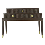 Премиальная Консоль с тремя ящиками Elsa Dreams Walnut варинант исполнения - 4 | Loft Concept в Брянске