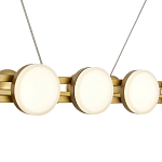 Люстра овальная с круглыми светодиодными источниками света Maxine Light варинант исполнения - 6 | Loft Concept в Брянске