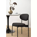 Стул мягкий Alfie Chair черный варинант исполнения - 7 | Loft Concept в Брянске