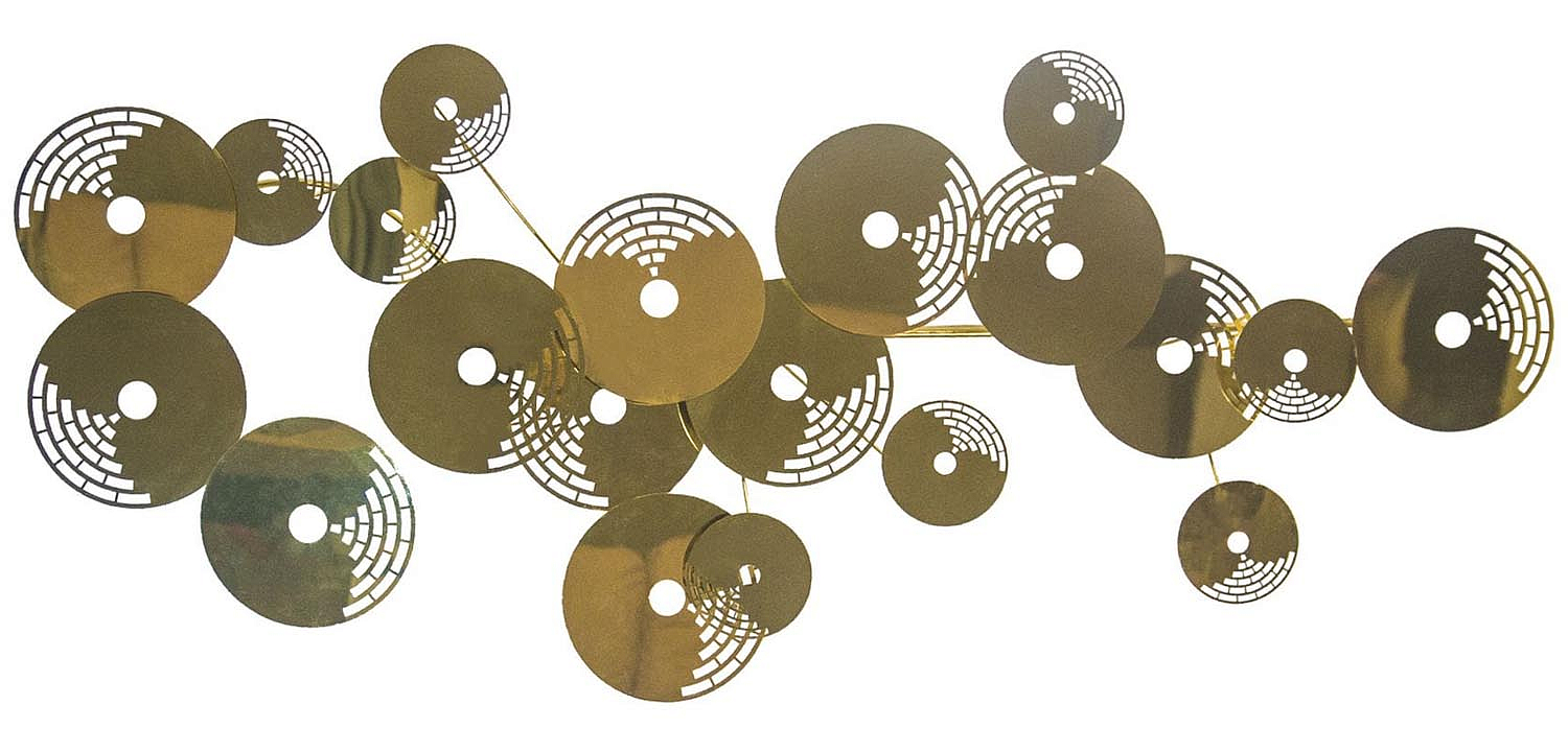 Арт-объект Metal Plates ART gold Арт-объект Metal Plates ART gold - Loft-Concept в Брянске