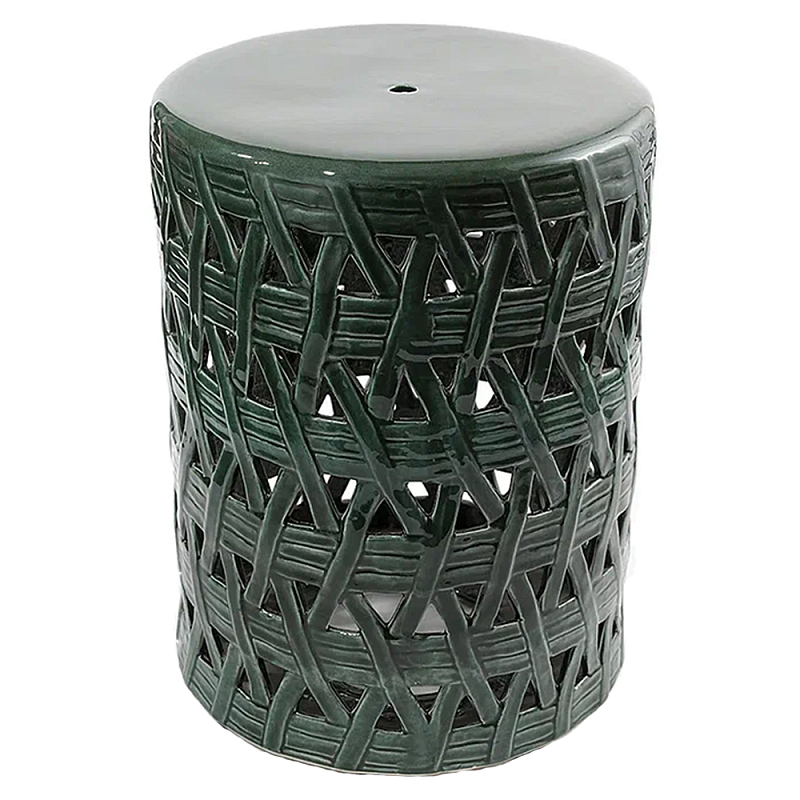 Керамический табурет Ceramic Chair Green Зеленый Керамический табурет Ceramic Chair Green Зеленый в Брянске | Loft Concept