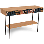Консоль с принтом на ящиках Elise Console Table варинант исполнения - 17 | Loft Concept в Брянске