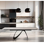 Стол обеденный раскладной керамический Natural Beauty Ceramics варинант исполнения - 5 | Loft Concept в Брянске