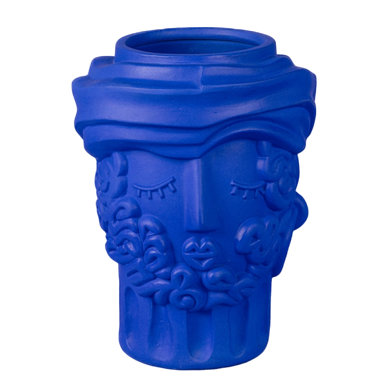 Ваза Seletti Man Blue Синий Ваза Seletti Man Blue Синий в Брянске | Loft Concept